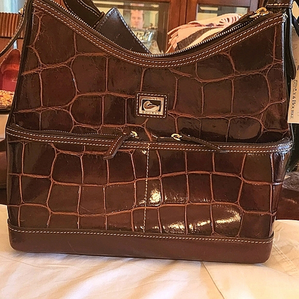 New Dooney & Bourke North South Zipper Satchel. Price is firm.